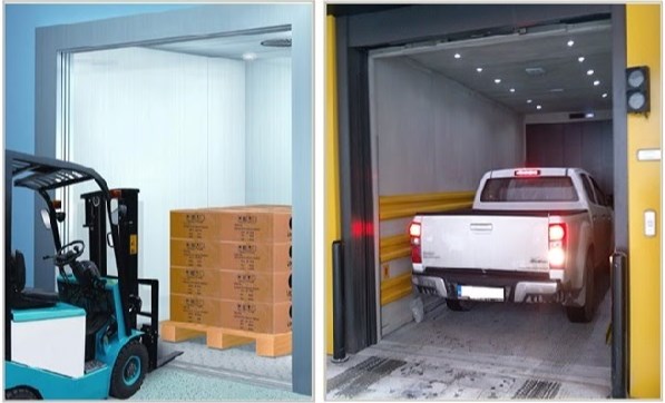 Tiết kiệm nhân công, năng suất hiệu quả cho doanh nghiệp khi sử dụng thang máy tải hàng