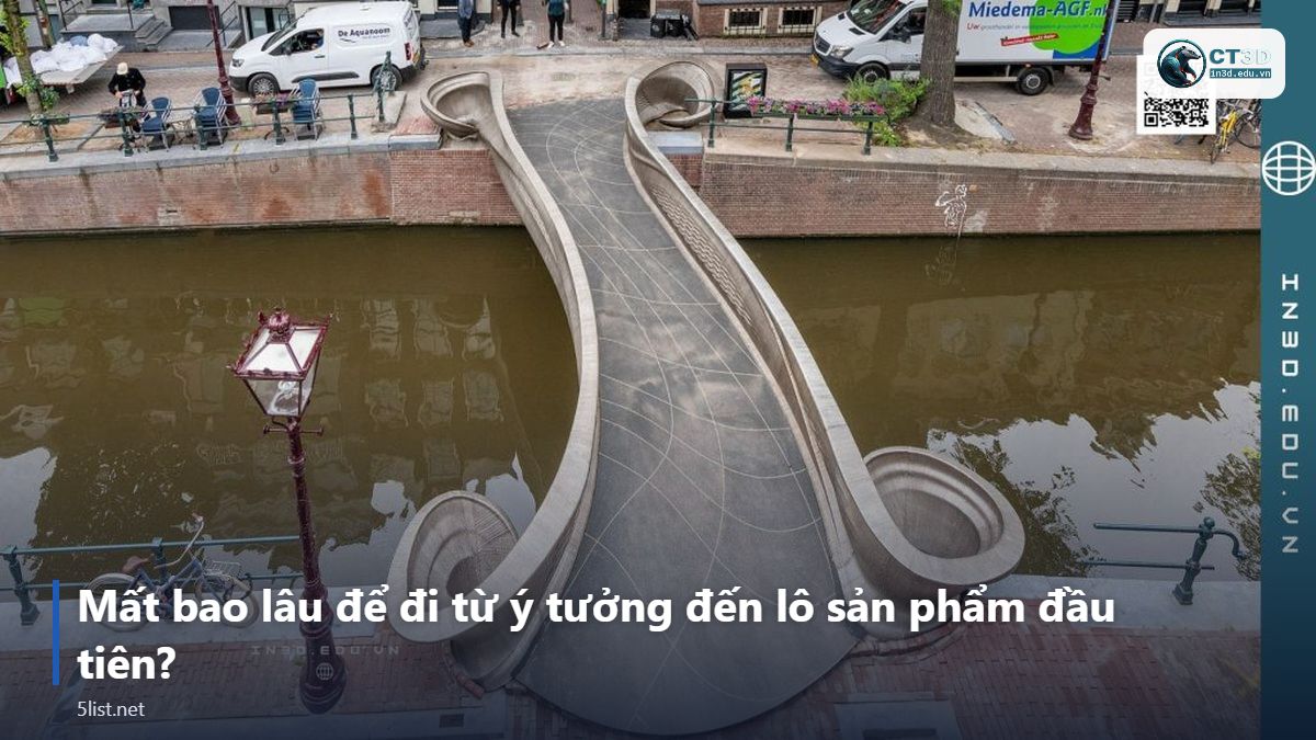 Mất bao lâu để đi từ ý tưởng đến lô sản phẩm đầu tiên? – 5 bước từ ý tưởng đến sản phẩm: thiết kế – scan – in 3D – kh