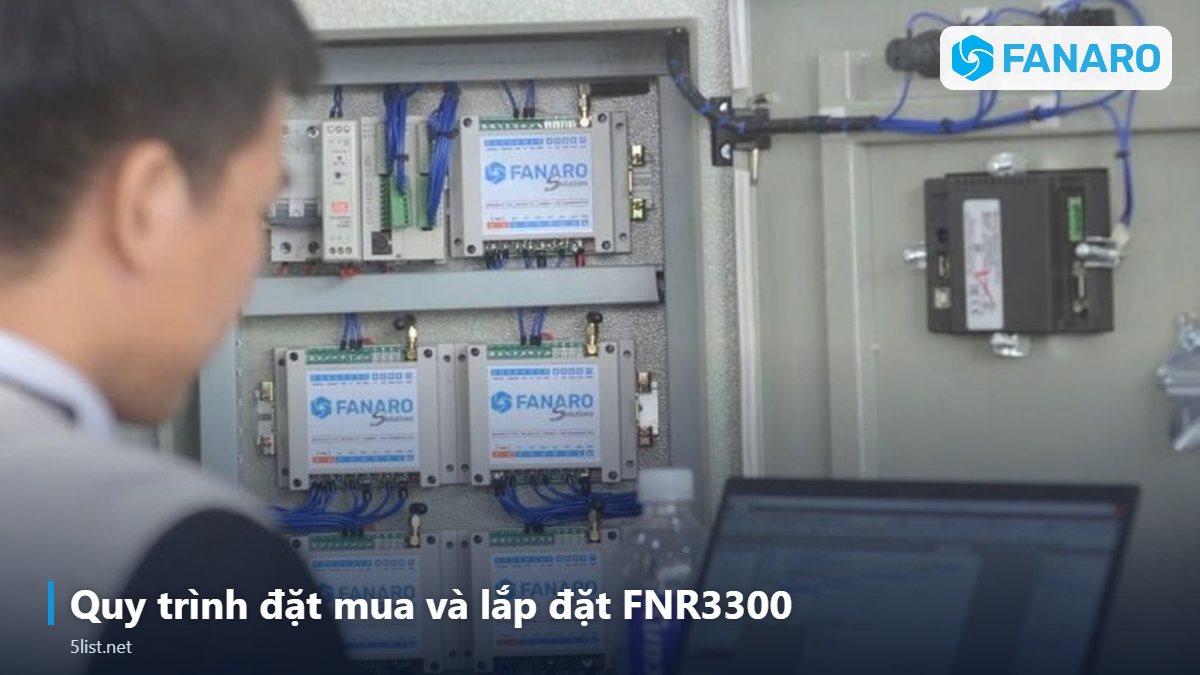 Quy trình đặt mua và lắp đặt FNR3300 – Quạt Trần Công Nghiệp 3m3 FNR3300: Lắp Cao 4–6m, Giá 7,95 Tr