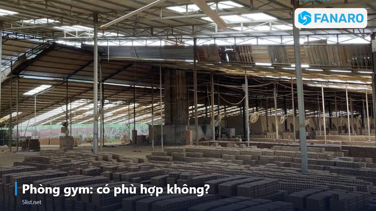 Phòng gym: có phù hợp không? – Quạt Trần Công Nghiệp 4m Cho Showroom, Phòng Gym, Xưởng Nhỏ:
