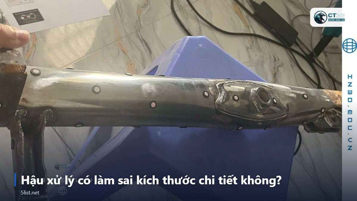 Hậu xử lý có làm sai kích thước chi tiết không? – Top 5 cách hậu xử lý sản phẩm in 3D phổ biến nhất hiện nay
