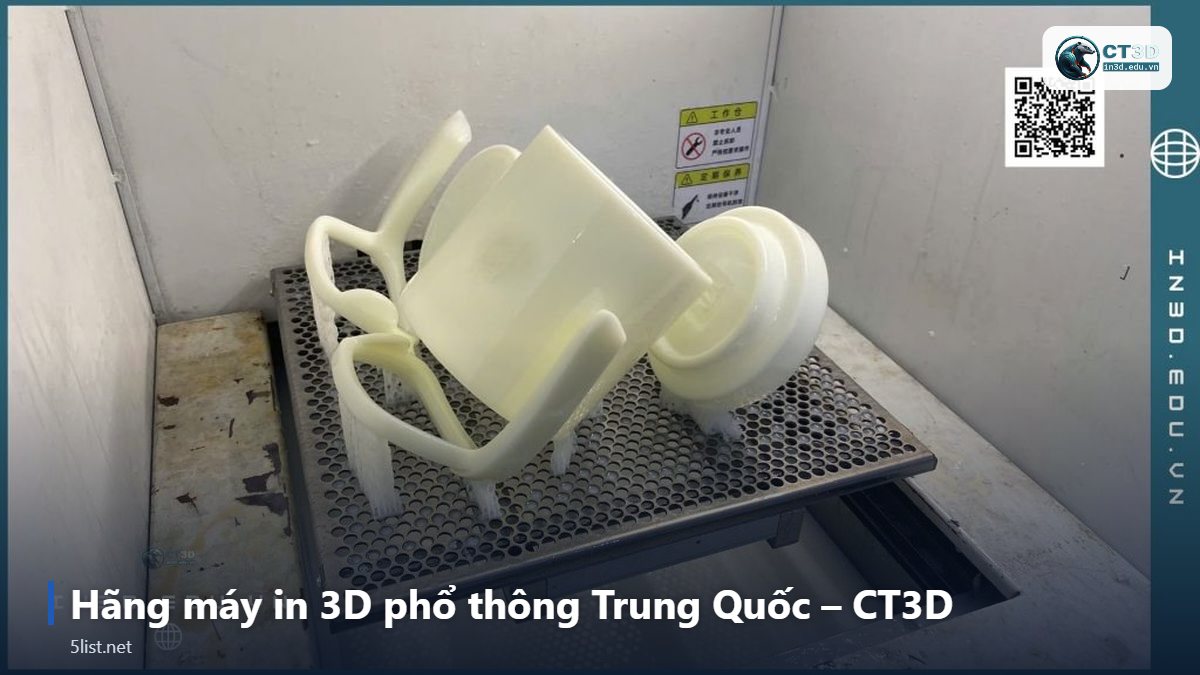 Hãng máy in 3D phổ thông Trung Quốc – CT3D – Top 5 hãng máy in 3D phổ thông Trung Quốc: Bambu Lab, Creali