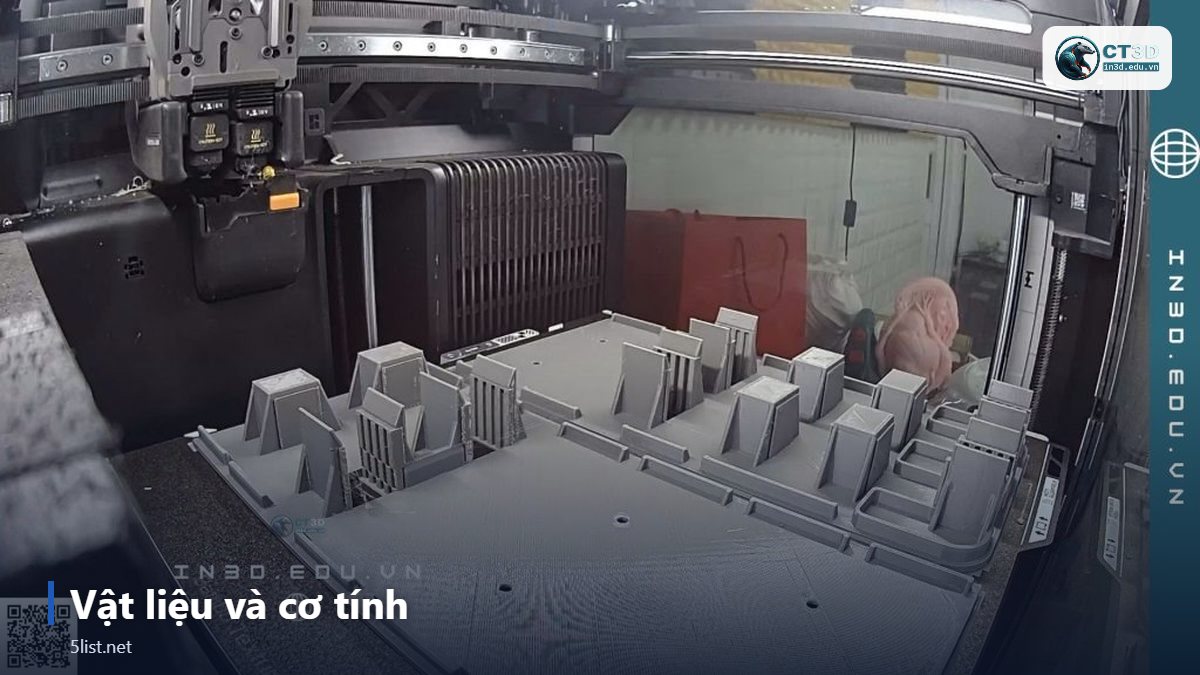 Vật liệu và cơ tính – Top 5 khác biệt giữa in 3D và gia công CNC doanh nghiệp cần 