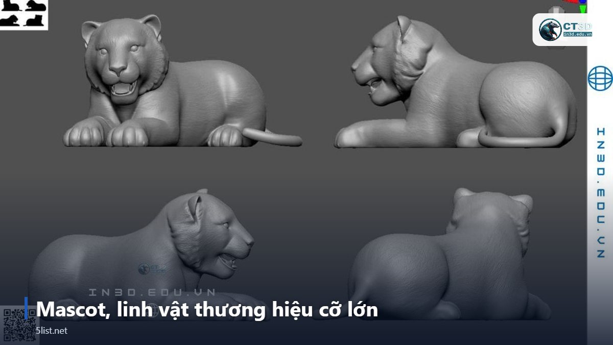 Mascot, linh vật thương hiệu cỡ lớn – Top 5 ứng dụng in 3D và CNC xốp trong quảng cáo, sự kiện, PO