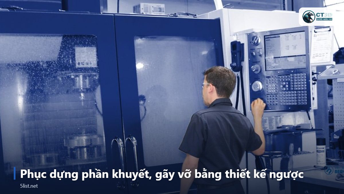 Phục dựng phần khuyết, gãy vỡ bằng thiết kế ngược – Top 5 ứng dụng scan 3D trong phục chế tượng và bảo tồn di sả